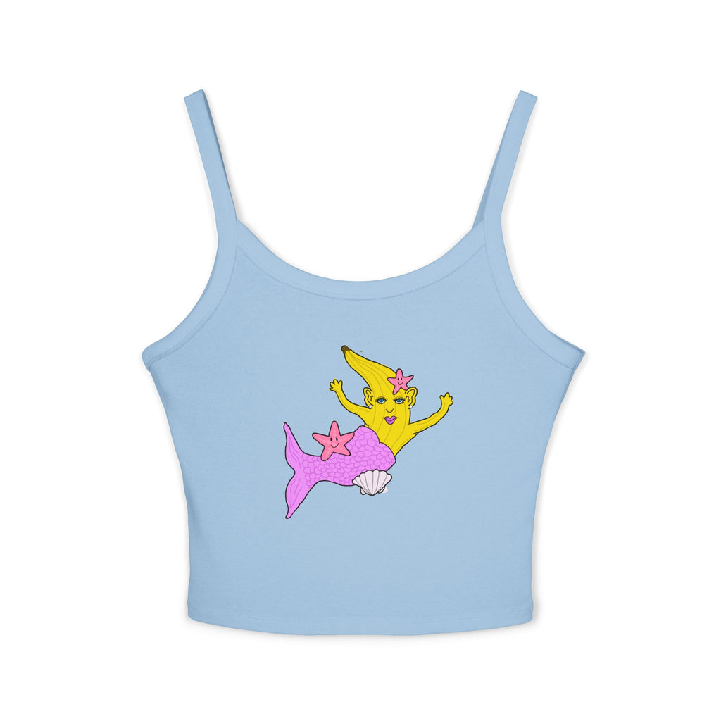 Wanna Play Mermaids? Cropped Tank